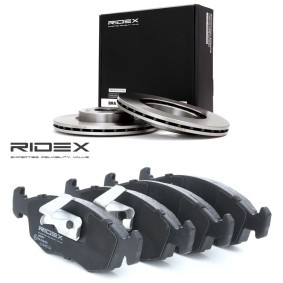 RIDEX 3405B3403 Bremseskiver og -klosser FIAT STRADA