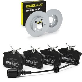 RIDEX PLUS 3405B0821P Bromssats SKODA FABIA (6Y2)
