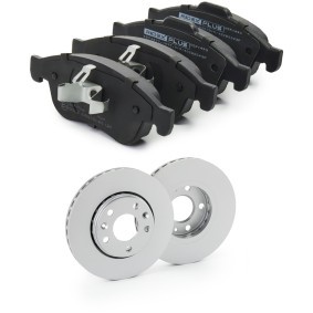 RIDEX PLUS 3405B0228P Kit de travões RENAULT ZOE