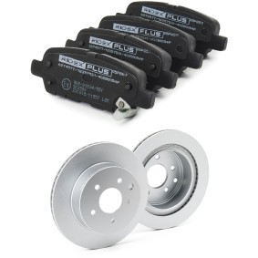 RIDEX PLUS 3405B0292P Bromssats NISSAN X-TRAIL (T30)