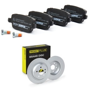 RIDEX PLUS 3405B0043P Kit dischi e pastiglie FORD MONDEO 4 (BA7) 2.2 175 CV Diesel