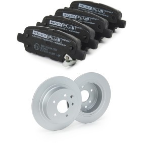 RIDEX PLUS 3405B0280P Kit de travões NISSAN JUKE