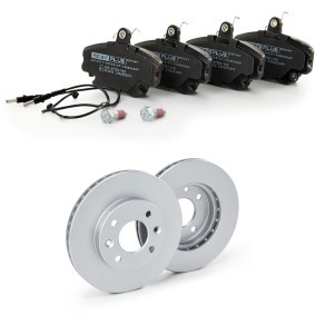 RIDEX PLUS 3405B0060P Bremsscheiben und -beläge RENAULT TWINGO 2 (CN0)