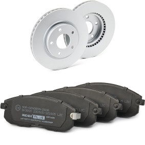 RIDEX PLUS 3405B0984P Kit de travões NISSAN JUKE