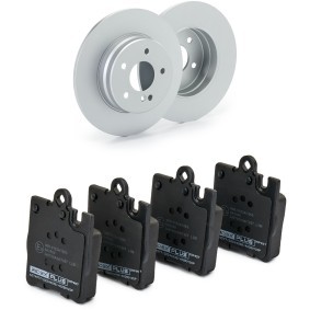RIDEX PLUS 3405B0263P Bremseskiver og -klosser MERCEDES-BENZ SLK
