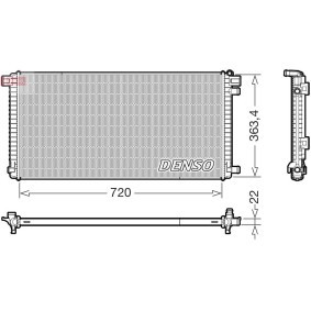 DENSO DRM02051 Radiador AUDI E-TRON