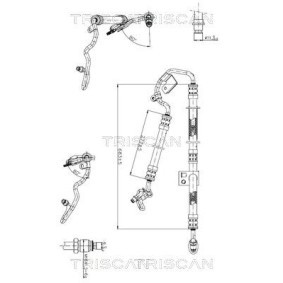 Comprar Manguera hidráulica de dirección de TRISCAN 8516 23009 a bajo precio de 127,73&nbsp;&euro;