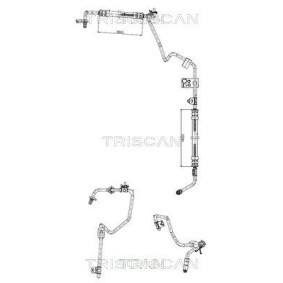 TRISCAN 8516 28001 CITROËN BERLINGO Ohjaustehostimen letku