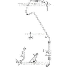 TRISCAN 8516 29018 Durite de direction assistée VW BEETLE