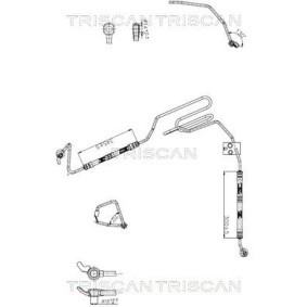 TRISCAN 8516 29043 Tubo idroguida AUDI TT