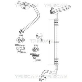 Acquista Condotto d. bassa / alta pressione, Climatizzatore da TRISCAN 9010 29032 a buon mercato per soli 166,18&nbsp;&euro;