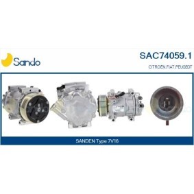 Osta Ilmastoinnin kompressori SANDO:llä SAC74059.1 edullisesti hintaan 2 005,02&nbsp;&euro;