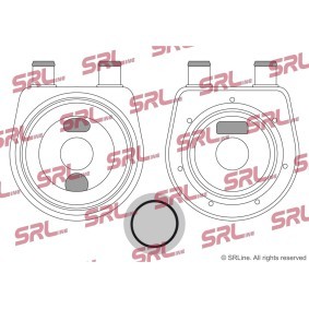 SRLine 6026L8-1 Ölkühler RENAULT MEGANE 3 Grandtour (KZ0/1) 1.9 131 PS Diesel