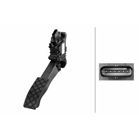 HELLA 6PV 312 451-001 Sensor, gasspedalstilling VW ID.5
