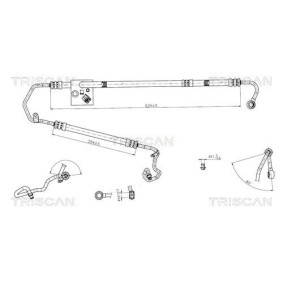 Comprar Manguera hidráulica de dirección de TRISCAN 8516 23011 a bajo precio de 136,57&nbsp;&euro;