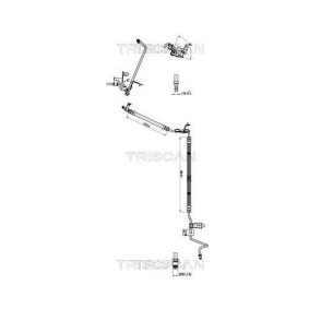 TRISCAN 8516 28017 PEUGEOT BOXER Ohjaustehostimen letku