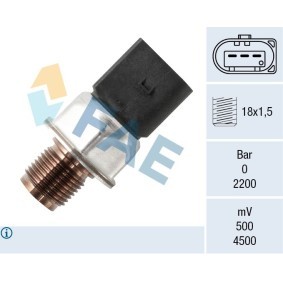 FAE 15622 Sensore, pressione carburante CHEVROLET COLORADO