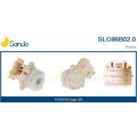 SANDO SLO86B02.0 Zündschloss TOYOTA COROLLA Verso (ZER_, ZZE12_, R1_)