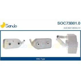 Ölkühler, Automatikgetriebe von SANDO günstig für 71,38&nbsp;&euro;