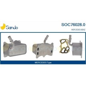 Osta Moottoriöljyn jäähdytin SANDO:llä SOC76028.0 edullisesti hintaan 143,60&nbsp;&euro;