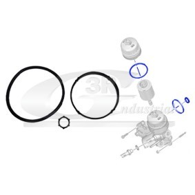 3RG 36208 Ölfiltergehäusedichtung CITROËN C2 Schrägheck (JM)