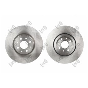 ABAKUS 231-03-157-2 Bremsscheiben FIAT STILO (192) 1.6 103 PS Otto