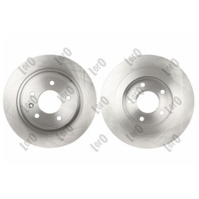 ABAKUS 231-04-096-2 Discos de travão OPEL Astra J GTC (P10) 1.7 110 cv Diesel