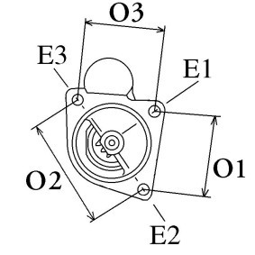 HC-Cargo F 032 116 682 Anlasser VOLVO XC40 (536) 2.0 190 PS Otto
