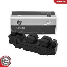 ESEN SKV 37SKV518 Bouton de lève-vitre MAZDA 2 3/5 portes (DE_, DH_3)