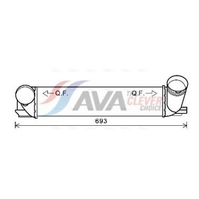 AVA COOLING SYSTEMS ALA5097 Klimakondensator ALFA ROMEO 159 Sportwagon (939) 1.9 160 PS Otto