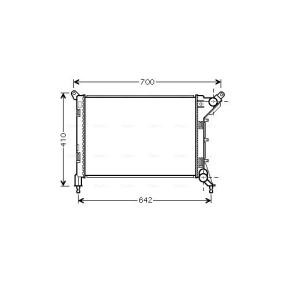 AVA COOLING SYSTEMS BW2310 Radiador MINI Hatchback (R50, R53) 1.4 75 cv Otto