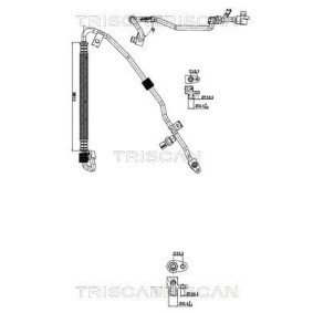 Acquista Condotto d. bassa / alta pressione, Climatizzatore da TRISCAN 9010 10003 a buon mercato per soli 187,05&nbsp;&euro;