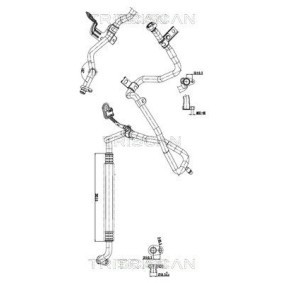 Acquista Condotto d. bassa / alta pressione, Climatizzatore da TRISCAN 9010 10008 a buon mercato per soli 266,21&nbsp;&euro;