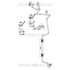 TRISCAN 9010 29003 Tubo aria condizionata SKODA CITIGO