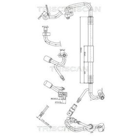 Acquista Condotto d. bassa / alta pressione, Climatizzatore da TRISCAN 9010 29037 a buon mercato per soli 63,66&nbsp;&euro;