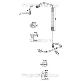 Acquista Condotto d. bassa / alta pressione, Climatizzatore da TRISCAN 9010 29044 a buon mercato per soli 65,93&nbsp;&euro;