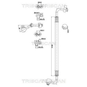 Acquista Condotto d. bassa / alta pressione, Climatizzatore da TRISCAN 9010 29087 a buon mercato per soli 169,77&nbsp;&euro;