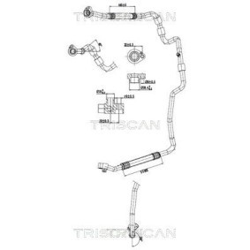 Acquista Condotto d. bassa / alta pressione, Climatizzatore da TRISCAN 9010 29091 a buon mercato per soli 71,28&nbsp;&euro;