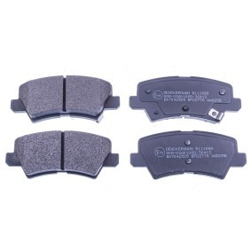 DENCKERMANN B111688 Pastiglie dei freni KIA PICANTO (JA)