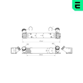 Compre Intercooler da ERA 672075 a um preço baixo por 228,58&nbsp;&euro;