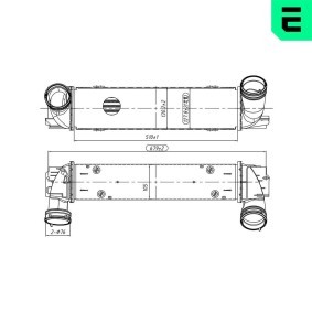 Compre Intercooler da ERA 672098 a um preço baixo por 322,77&nbsp;&euro;