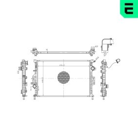 ERA 673016 Kühler VOLVO XC60 (156) 3.0 286 PS Otto