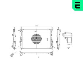 Acquista Radiatore motore da ERA 673181 a buon mercato per soli 306,79&nbsp;&euro;