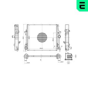 Acquista Radiatore motore da ERA 673192 a buon mercato per soli 630,19&nbsp;&euro;