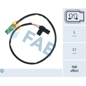 Kjøp Turtallsensor, automatgir av FAE 76015 til den lave prisen 905,96&nbsp;kr