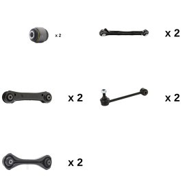 RIDEX PLUS 772S0125P Kit riparazione, braccio trasversale BMW 3 Coupe (E92) 1.6 122 CV Motore a ciclo otto