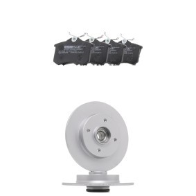 RIDEX PLUS 3405B1132P Bromssats PEUGEOT 207 SW (WK_) 1.6 110 hk Bensinmotor