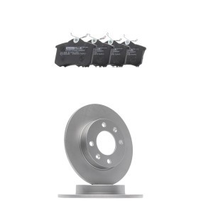 RIDEX PLUS 3405B0372P Bromssats PEUGEOT 307 CC (3B)