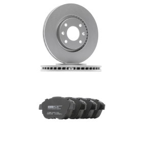 RIDEX PLUS 3405B0050P Bromssats PEUGEOT 207 SW (WK_) 1.6 90 hk Diesel