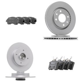 RIDEX PLUS 3405B1734P Bromssats PEUGEOT 207 SW (WK_) 1.6 90 hk Diesel